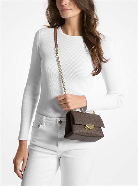 michael michael kors cece extra-small logo crossbody bag|Cece Extra.